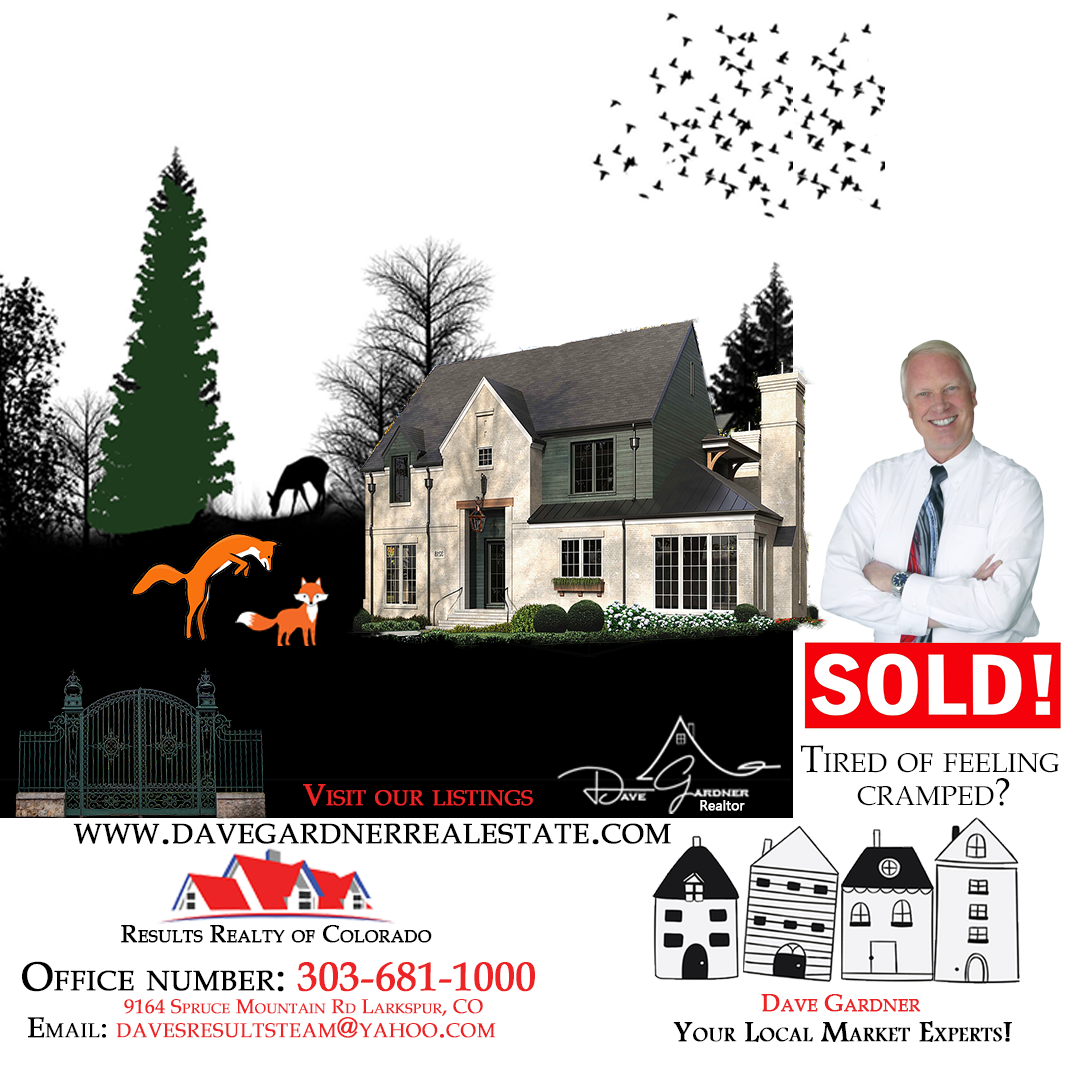 Dave Gardner Nextdoor real estate ad with fox illustration