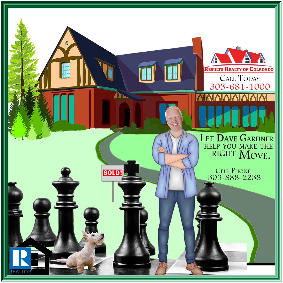 Dave Gardner chess-themed real estate marketing ad