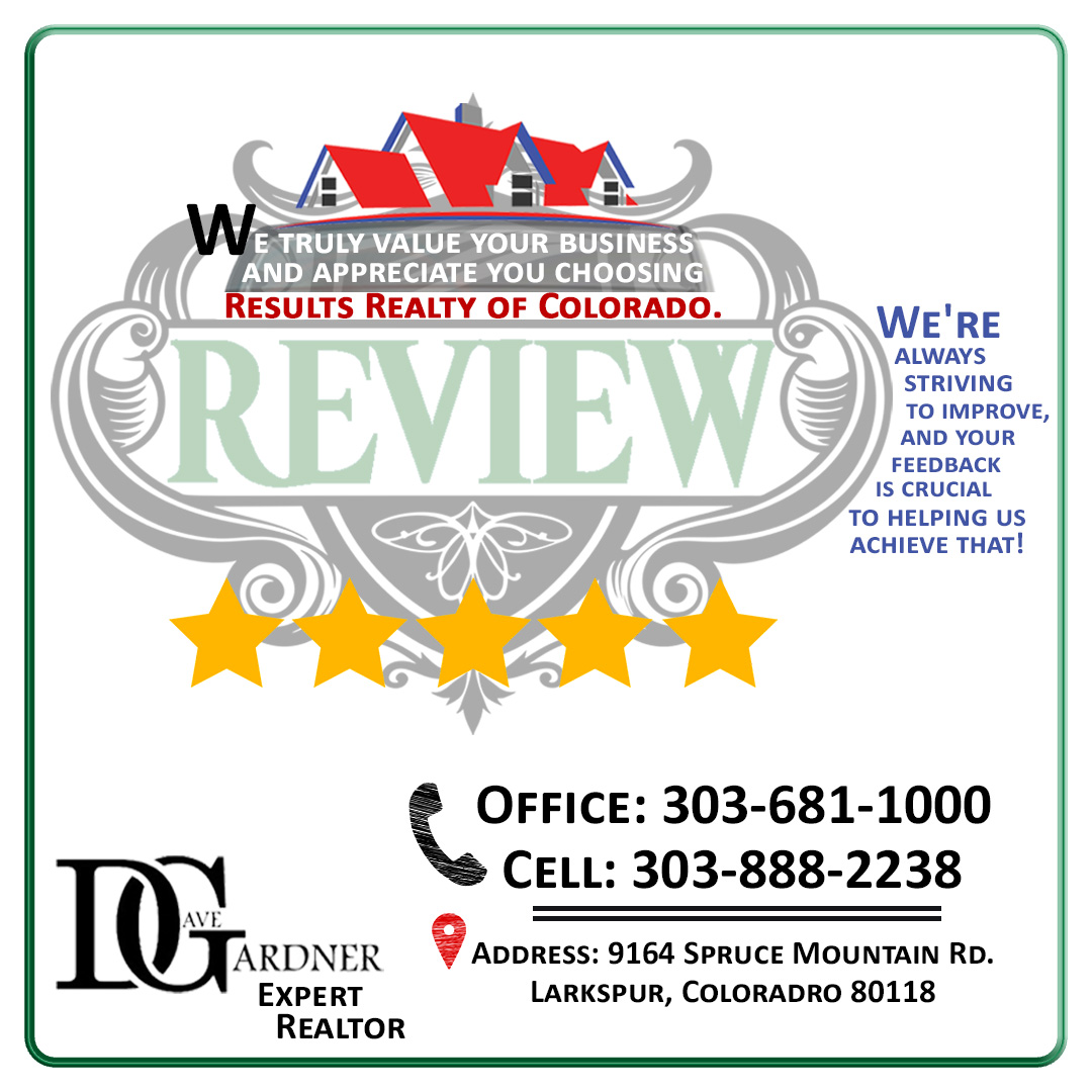 Results Realty of Colorado five-star review request ad